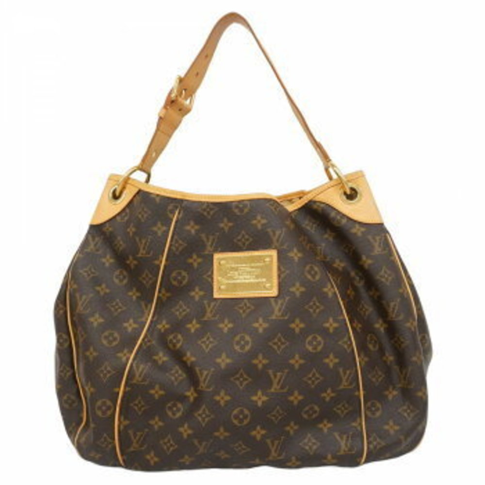 Louis Vuitton Monogram Galliera GM Shoulder Bag Brown